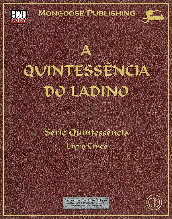 A Quintessência do Ladino