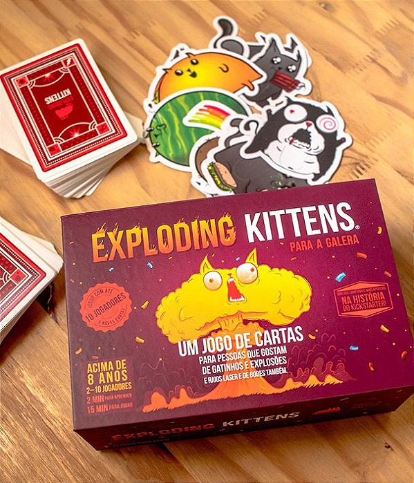 Exploding Kittens: Para a Galera