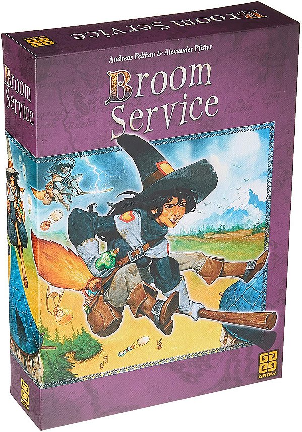 (USADO - CAIXA AVARIADA) Broom Service