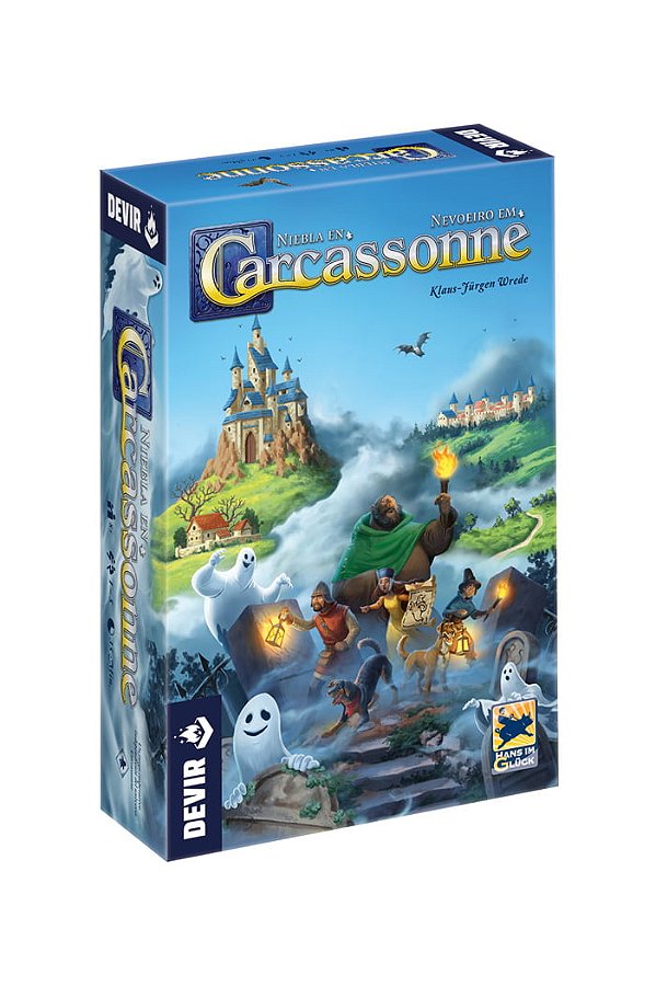 Carcassonne - Nevoeiro em Carcassonne