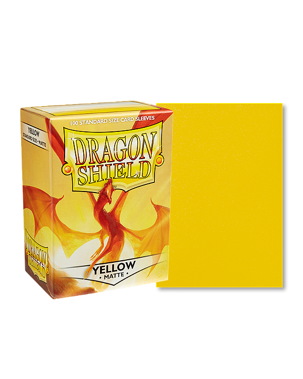 Dragon Shield Matte Yellow