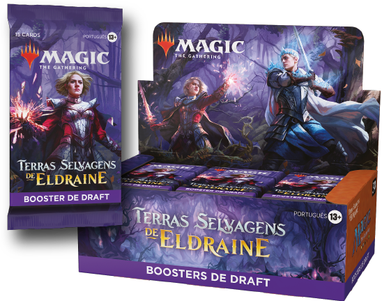 Box Draft Booster  - Terras Selvagens de Eldraine / Wilds of Eldraine