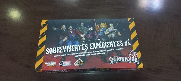 (USADO)Zombicide Expansão: SOBREVIVENTES EXPERIENTES #1