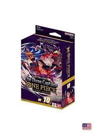 One Piece Card Game Deck Inicial - ST-10 - Ultra Deck - The Three Captains