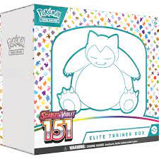 Box Elite Pokémon 151 Snorlax Coleção Treinador Avançado
