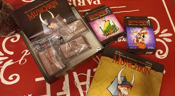 (USADO) Munchikin: Base + Expansão 4 e 6!