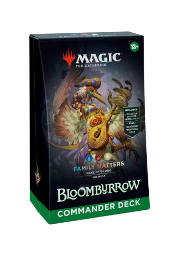(MTG) Bloomburrow Commander Deck Family Matters (URW) (Inglês)