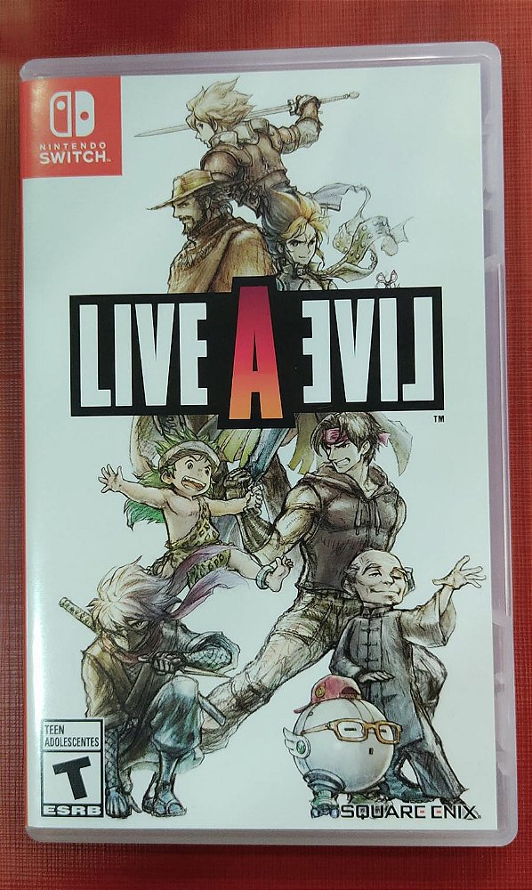 USADO Live a Live (Mídia Física Nintendo Switch)