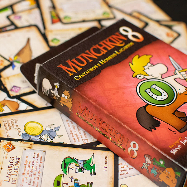 Munchkin 8 (Expansão) - Centauros e Homens-Lagarto