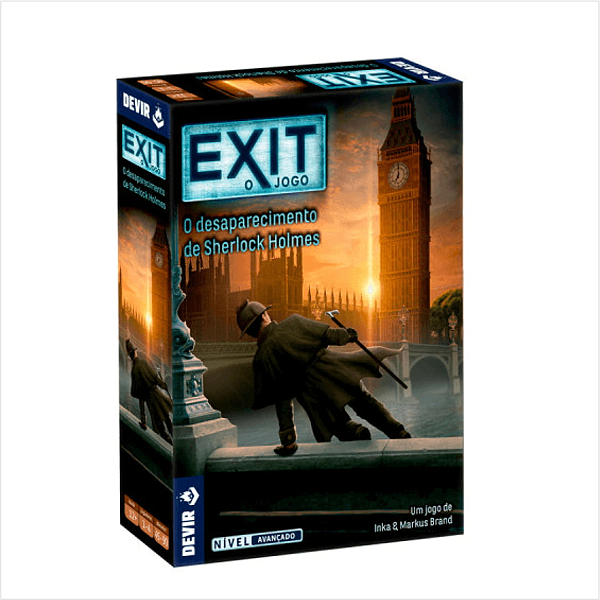 EXIT: O desaparecimento de Sherlock Holmes (Jogo de Tabuleiro)