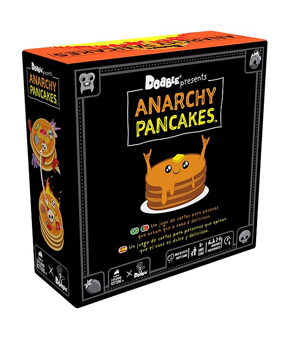 Dobble: Anarchy Pancakes (Jogo de Tabuleiro)