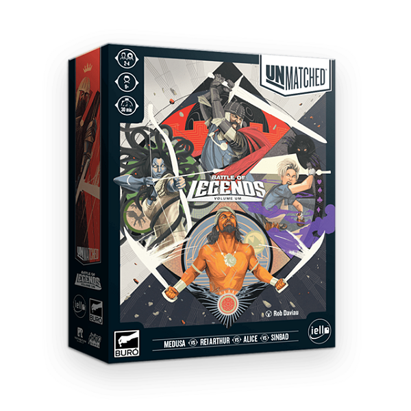 Unmatched: Battle of Legends Vol.1 (Jogo de Tabuleiro)