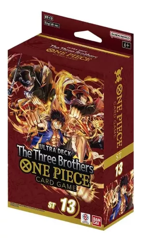 One Piece Card Game Deck Inicial - ST-13 - Ultra Deck - The Three Brothers