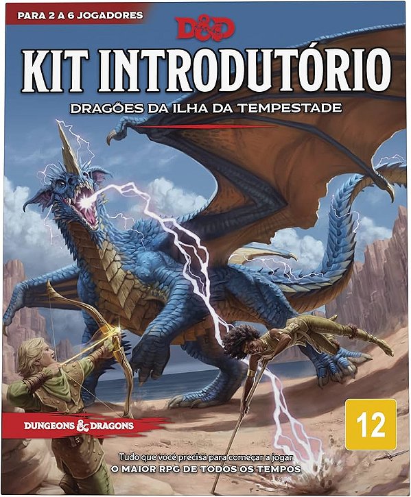 Dungeons & Dragons (5e) - Kit Introdutório Dragões da Ilha da Tempestade