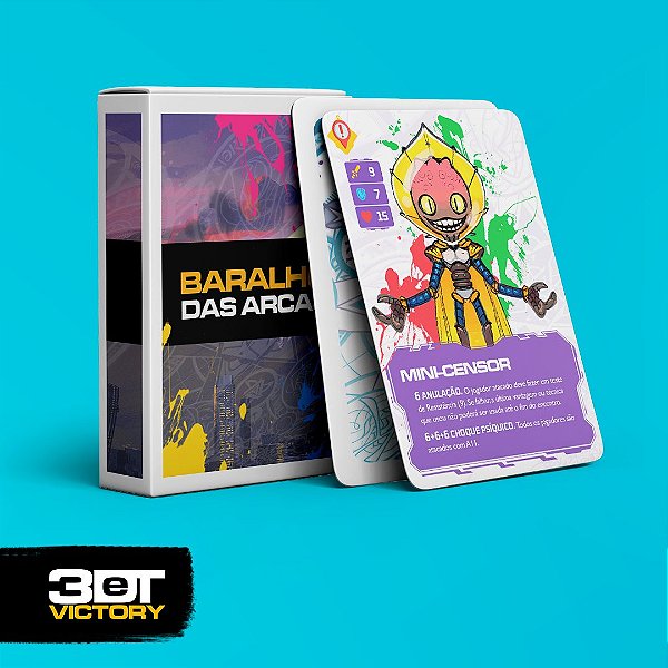 3D&T Victory - Baralho das Arcas (RPG)