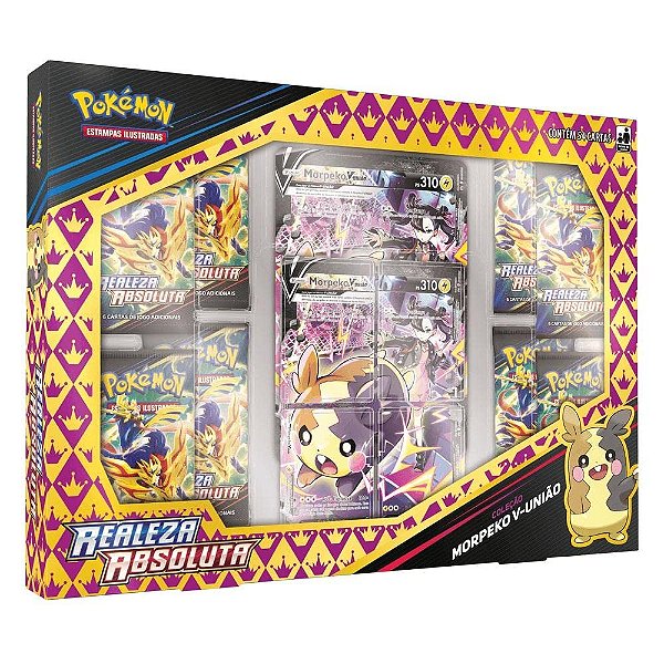 Pokémon TCG - Realeza Absoluta - Box Morpeko V-União