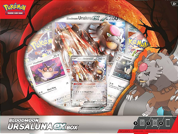 Pokémon TCG - Coleção Ursaluna Sangrenta Ex