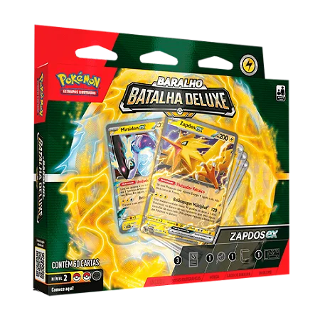 Pokémon TCG - Baralho de Batalha Deluxe: Zapdos Ex