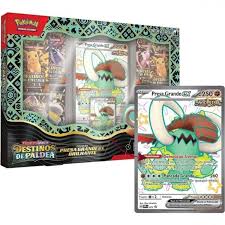 Pokémon TCG - Destinos de Paldea - Box Coleção Presa Grande Ex Brilhante