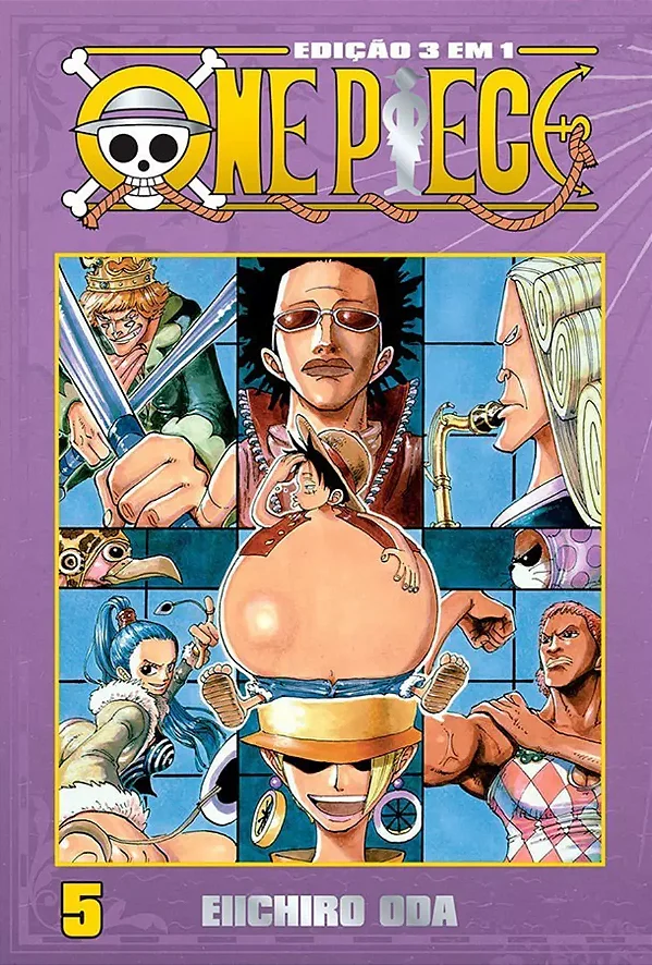 One Piece: Edição 3 em 1 - Volume 5 (Mangá)