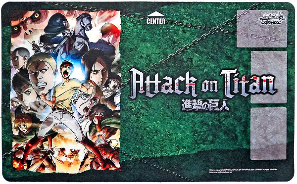 Playmat Attack on Titan: Weiss Schwarz