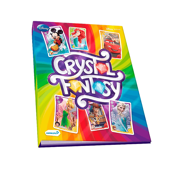 Pasta Disney Crystal Fantasy (Para até 180 Cartas)