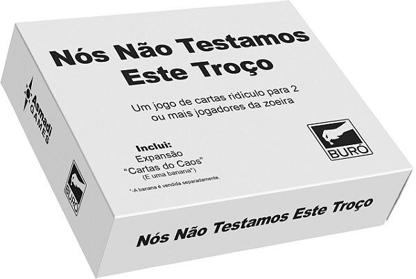 Nós Não Testamos Este Troço (Jogo de Tabuleiro)