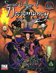 Secret College of Necromancy (RPG) - Inglês