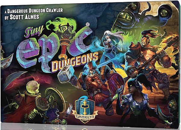 COMBO Tiny Epic Dungeons e Expansão Histórias