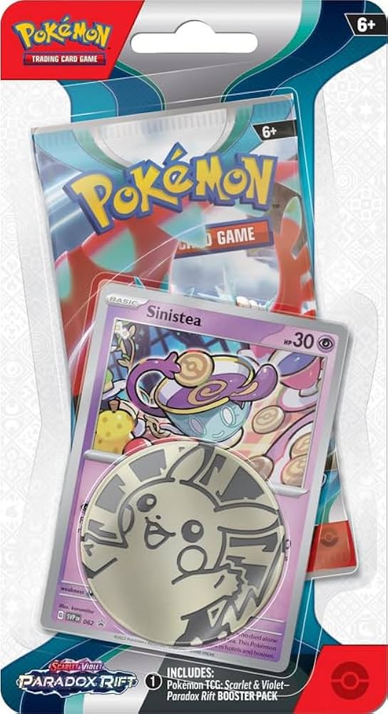 Pokémon TCG - Paradoxal Rift - Blister Avulso