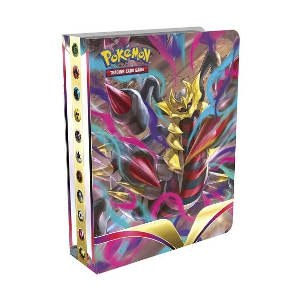 Pokémon TCG - Mini Portfolio Giratina + Booster Avulso Pokémon Go