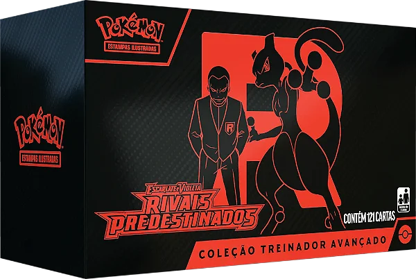 Pokémon TCG - Rivais Predestinados - Box Treinador Avançado (Português)