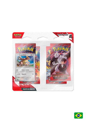 Pokémon TCG - Rivais Predestinados - Blister Quádruplo (Português)