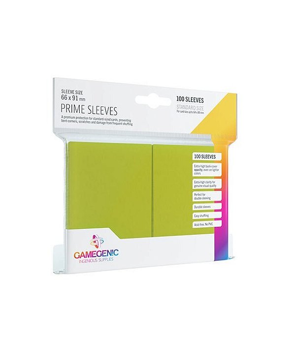 Gamegenic Prime Sleeves Lima