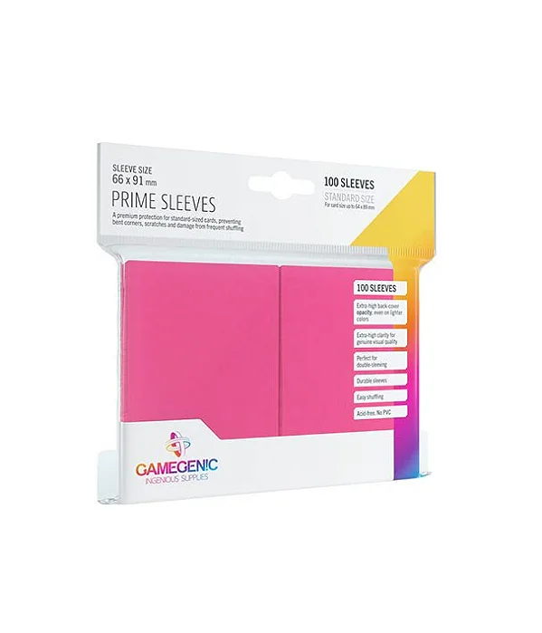 Gamegenic Prime Sleeves Rosa