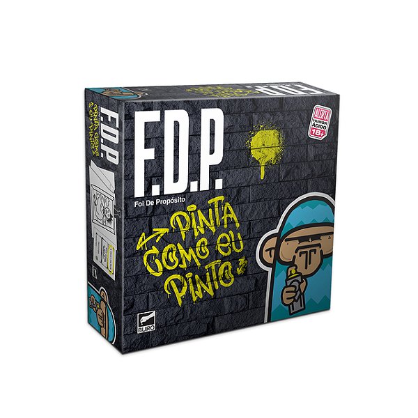 FDP Pinta como eu Pinto (Jogo de Tabuleiro)