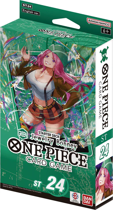 One Piece TCG: Starter Deck ST24 - Green Jewelry Bonney