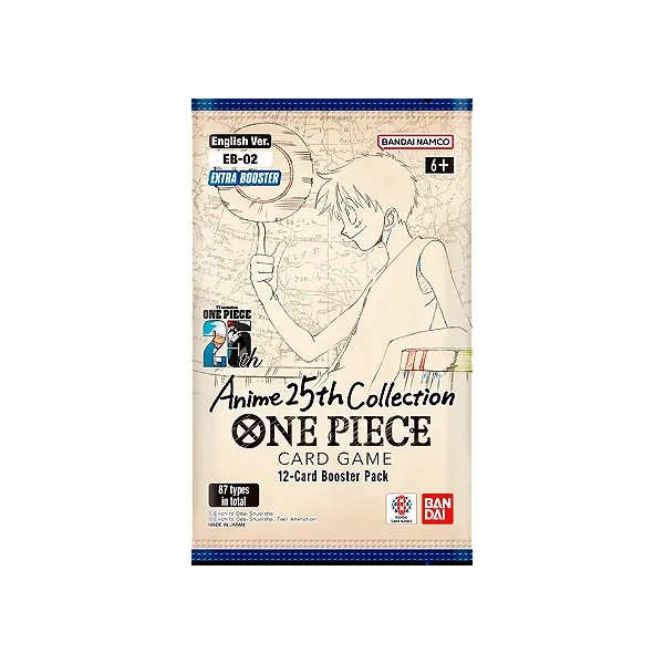 One Piece TCG Anime 25th Collection EB02 Booster Avulso