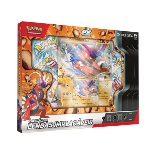 Pokémon TCG - Coleção Lendas Implacáveis - Koraidon Ex