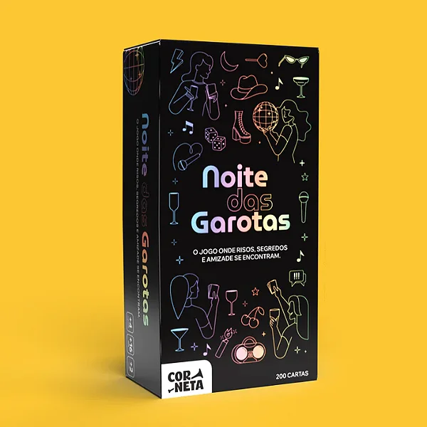 Noite das Garotas (Jogo de Tabuleiro) Corneta Jogos