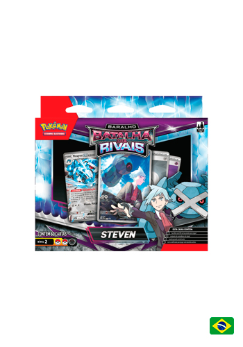 Pokémon TCG - Deck Batalha de Rivais - Steven (Português)