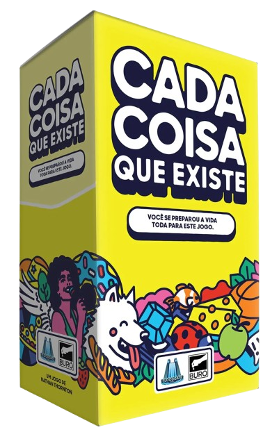 Cada Coisa Que Existe (Jogo de Tabuleiro) - Buró