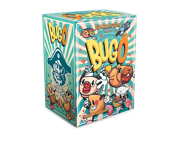 Bugô + Tokens de Acrílico (Jogo de Tabuleiro) - Bucaneiros