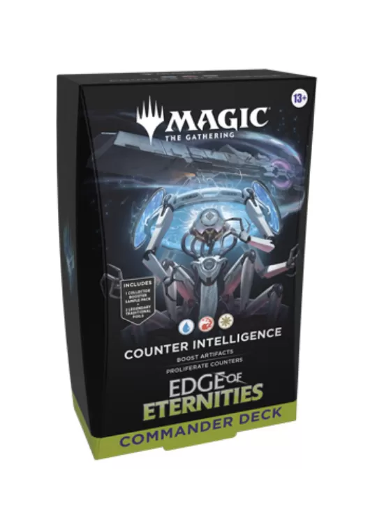 MTG Edge of Eternities - Commander Deck - Counter Intelligence - Ingles