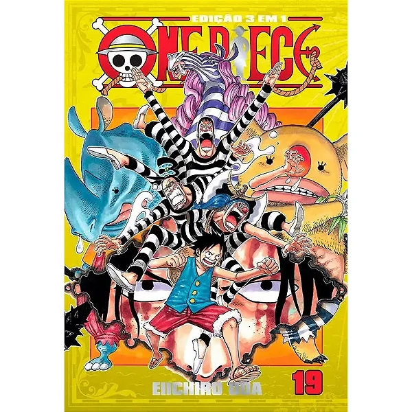 Mangá One Piece 3 em 1 #19