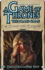 USADO Game of Thrones Board Game: Expansão A Dance With Dragons Com Sleeves (Inglês)