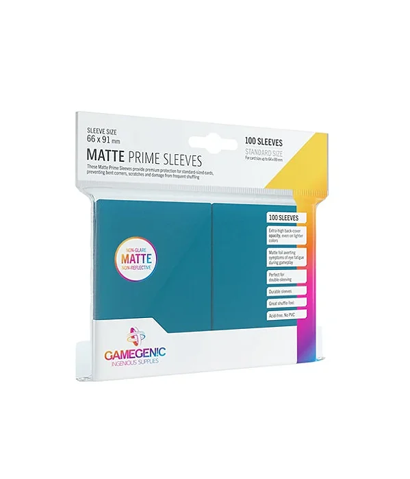 Gamegenic Matte Prime Sleeves (Azul)