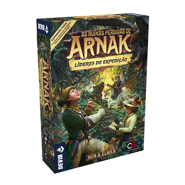 Arnak Líderes de Expedição (Expansão) Devir