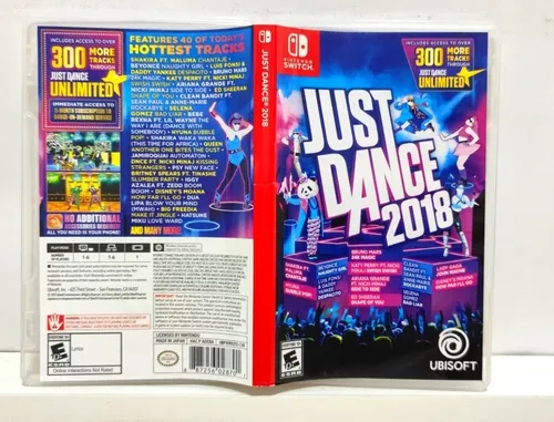 USADO - Just Dance 2018 (Mídia Física Nintendo Switch)