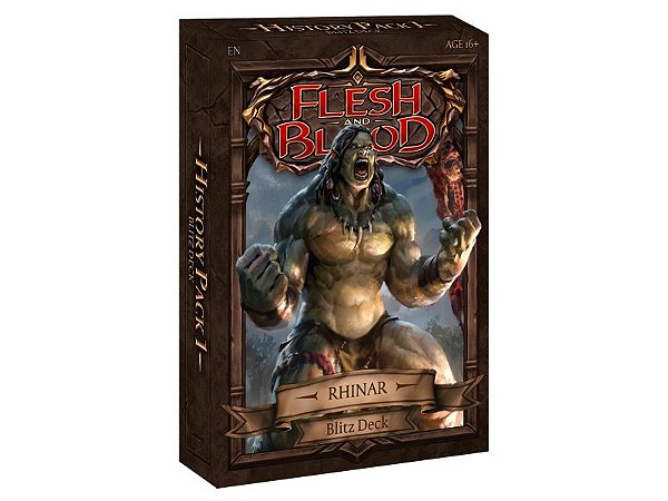 Flesh and Blood History Pack 1 Blitz Deck: Rhinar